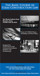 2011 Basic Course in TX Construction Law